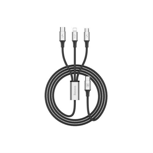 Baseus Rapid Series 3-in-1 3A High Speed Charging Cable