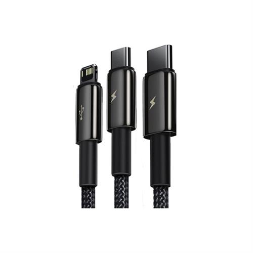 Baseus Tungsten Gold 3-in-1 Fast Charging Data Cable