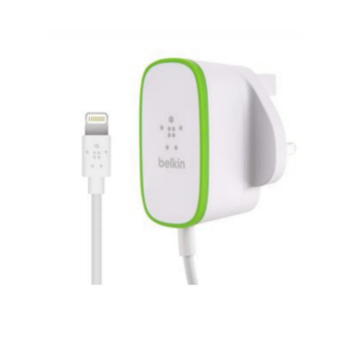 Belkin BoostUp 12W 2.4A Wall Charger + USB Lightning Cable