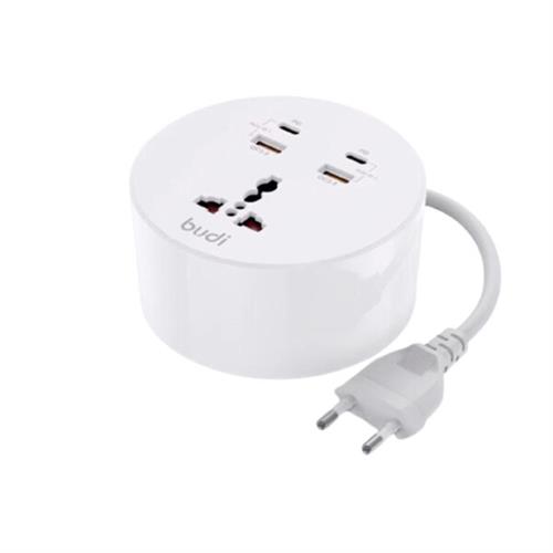 Budi 18W 2 USB + 2 PD Power Socket