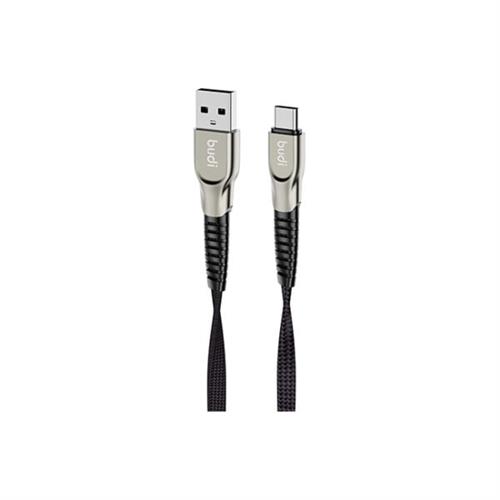 Budi 2.4A Aluminum Shell Sync Braided Type-C Cable