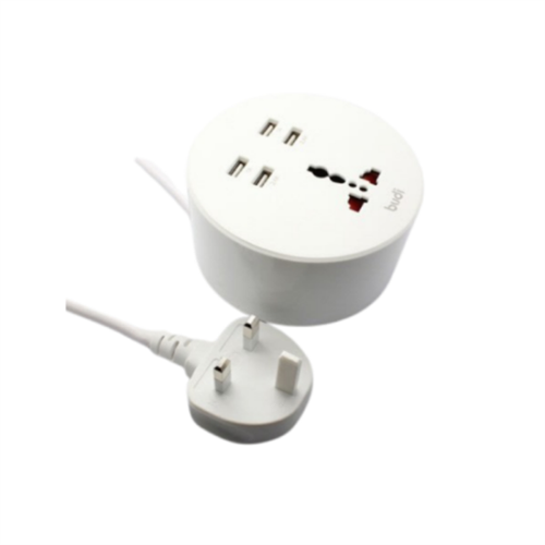 Budi 24W 4 USB Port Power Socket