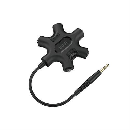Budi 5-in-1 Rockstar AUX Hub with AUX Cable