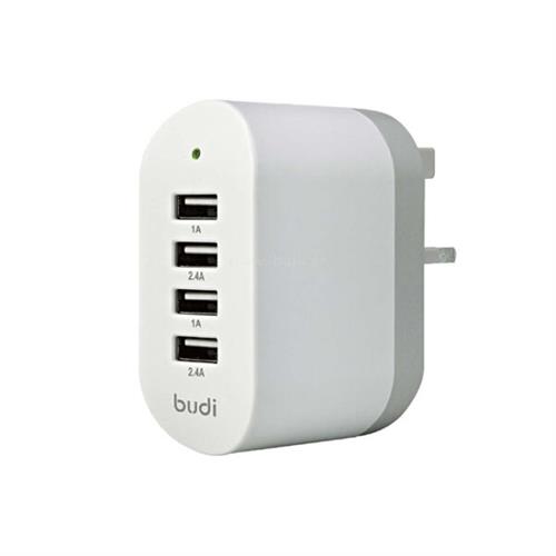 Budi M8J028U 6.8A 4 Port USB 3 Pin Charger