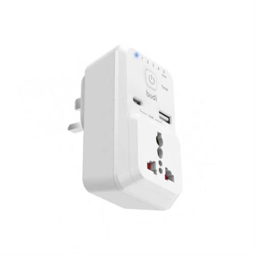 Budi M8J313U 12W Timer Home Charger