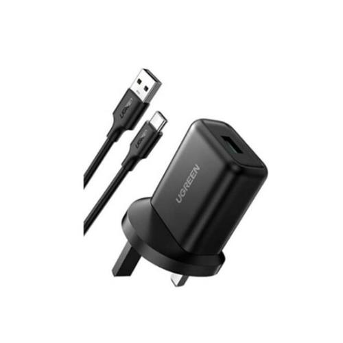 UGREEN 10188 18W QC Fast Charger with USB Type-C Cable