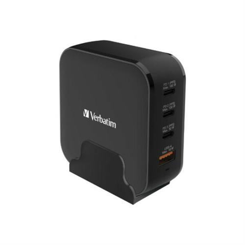 Verbatim 150W 4 Port 150W PD & QC 3.0 GaN Charger