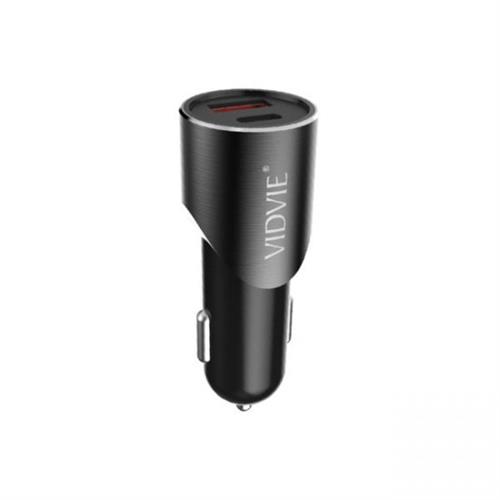 Vidvie 4.8A USB + Lightning Car Charger with Cable