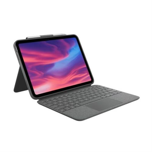 Logitech iPad Combo Touch Detachable Backlit keyboard Case with Trackpad and Smart Connector For Apple iPad 10th Gen