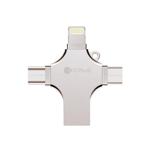 Coteetci 4 Interface High-Speed 128GB Flash Drive