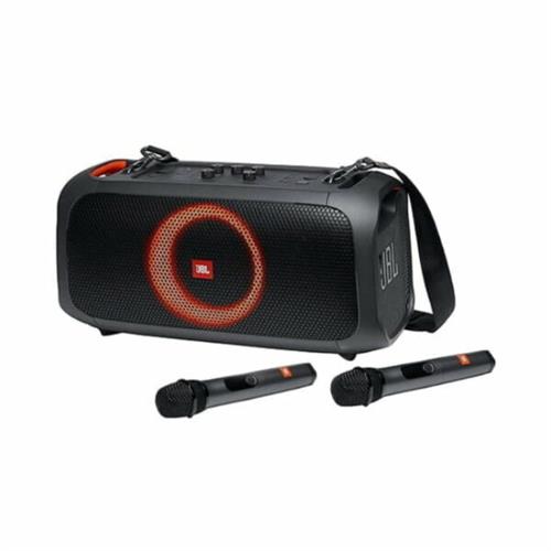 JBL PartyBox On The Go Portable Dual Mic Bluetooth Speaker