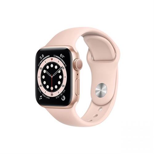 Apple Watch Series 6 42MM Gold Aluminum GPS Pink Sand Sport Band