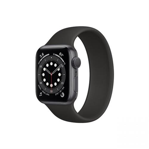 Apple Watch Series 6 44MM Space Gray Aluminum GPS Black Solo Loop