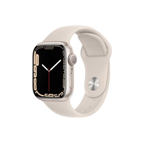 Apple Watch Series 7 41MM Starlight Aluminum GPS Starlight Sport Band