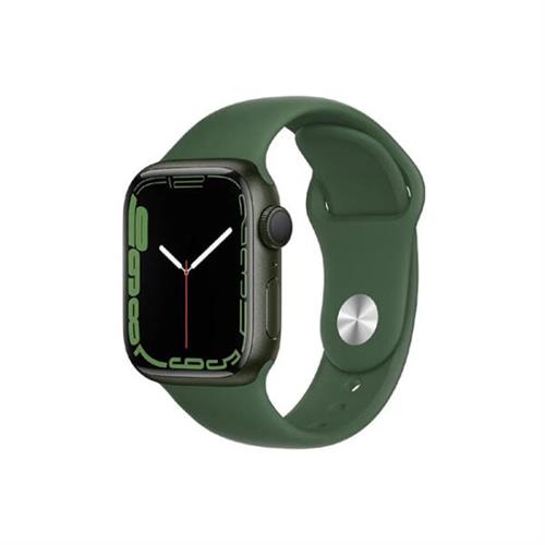 Apple Watch Series 7 45MM Green Aluminum GPS Clover Sport Band