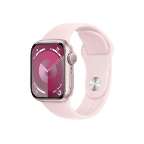 Apple Watch Series 9 45MM Light Pink Aluminum GPS Light Pink Sport Band