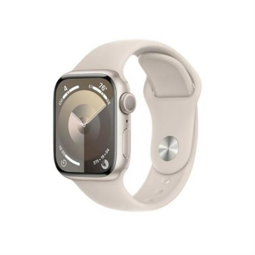 Apple Watch Series 9 45MM Starlight Aluminum GPS Starlight Sport Band