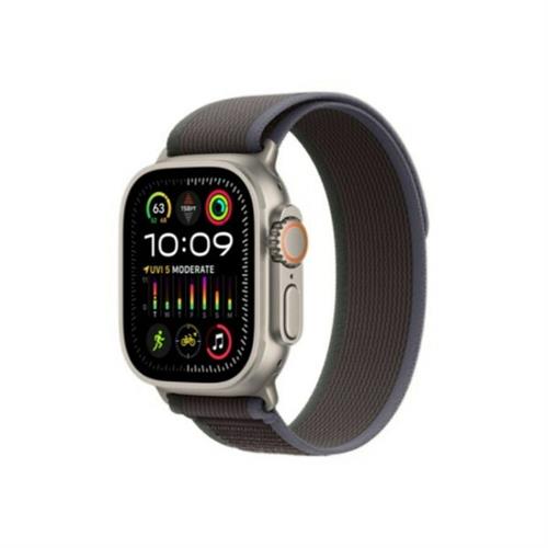 Apple Watch Ultra 2 49MM Titanium GPS + Cellular Blue/Black Trail Loop Band