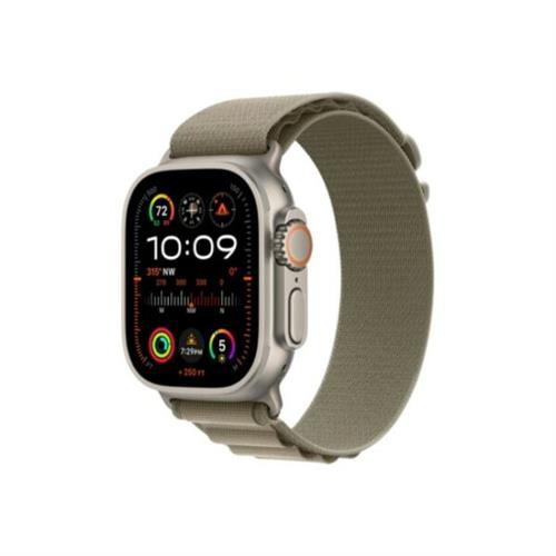 Apple Watch Ultra 2 49MM Titanium GPS + Cellular Olive Alpine Loop Band