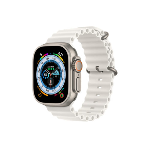 Apple Watch Ultra 49MM Titanium GPS + Cellular White Ocean Band