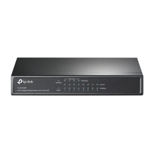 Tp-Link TL-SG1008P   8-Port Gigabit Desktop Switch with 4-Port PoE+