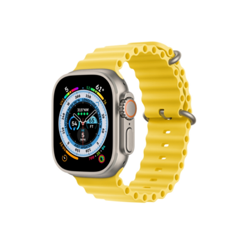 Apple Watch Ultra 49MM Titanium GPS + Cellular Yellow Ocean Band