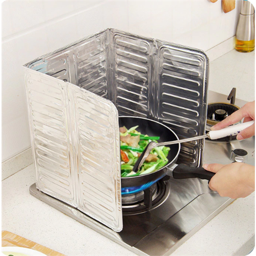 Aluminium Foil Splatter Guard for Gas Stove