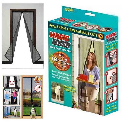 Magic Mesh Hands Free Magnetic Screen Door