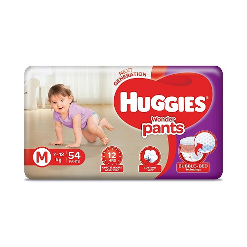 Huggies Wonder Pants Size M 54 Pcs Pack
