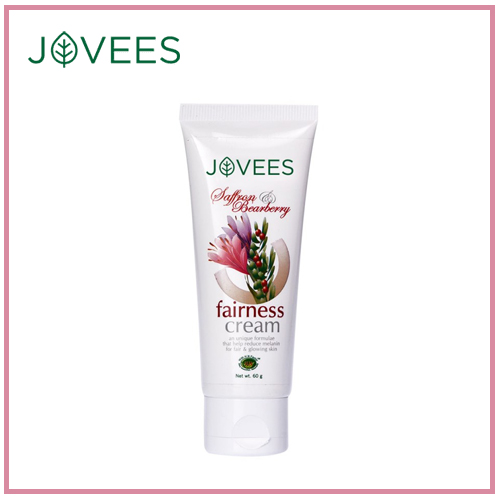 Jovees Saffron and Bearberry Fairness Cream 60g