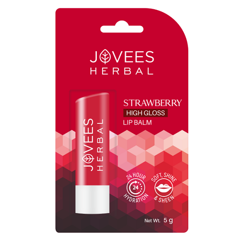 Jovees Strawberry High Gloss Lip Balm 5g