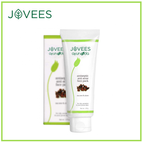 Jovees Tea Tree and Clove Anti Acne Face Pack 120g