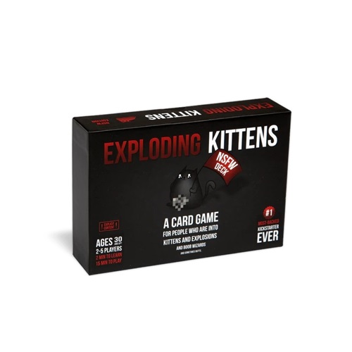 Exploding Kittens NSFW Edition Card Game