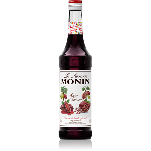 MONIN SYRUP RUBY CHOCOLATE 700ML