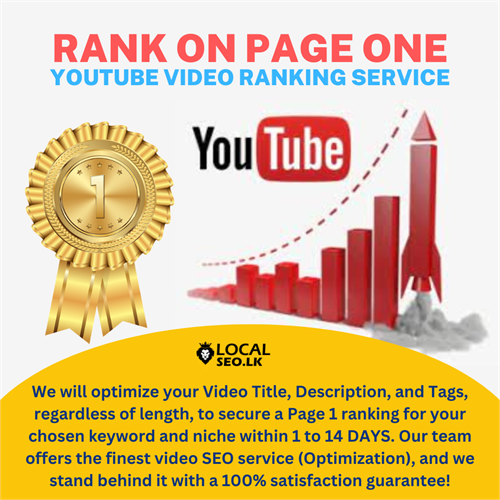 Boost Your YouTube Video to Rank on Page One