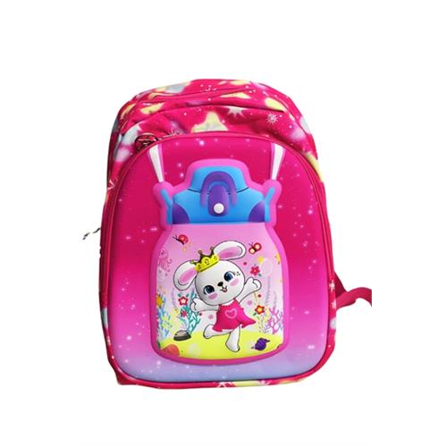 PRE SCHOOL BAG - BUNNY PRINCESS PINK