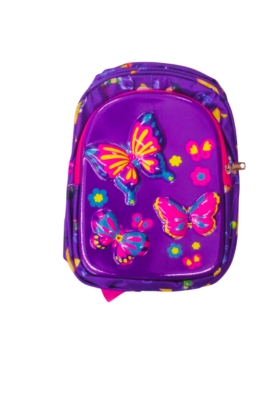 PRE SCHOOL BAG - BUTTERFLY PURPLE