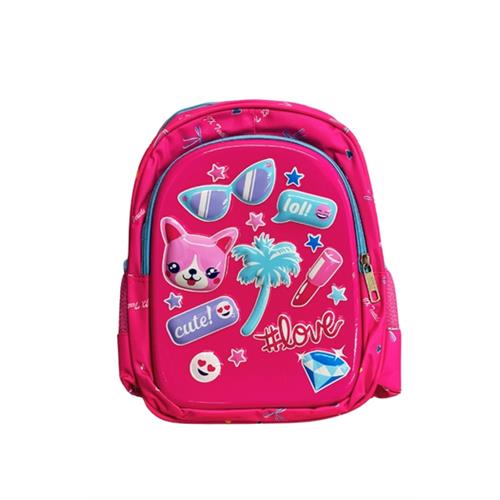 PRE SCHOOL BAG - KITTEN PINK