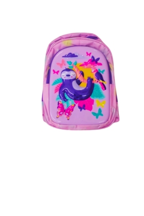 PRE SCHOOL BAG - SLOTH PURPLE