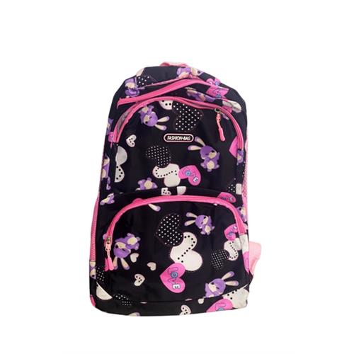 SCHOOL BAG - BUNNY BLACK