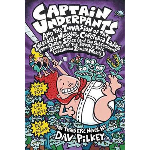 CAPTAIN UNDERPANTS - INVASION OF THE INCREDIBLY NAUGHTY