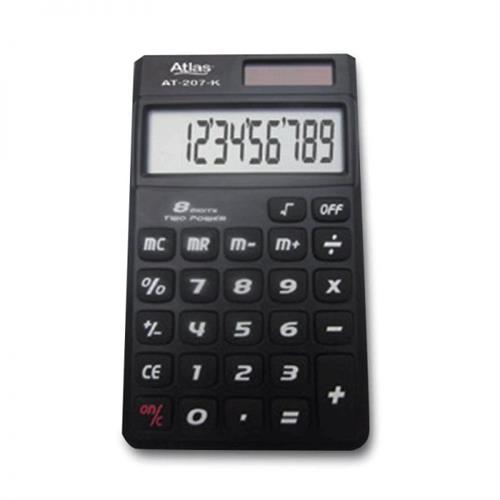 CALCULATOR - ATLAS AT207KN 40pkts