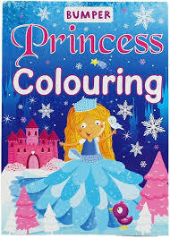 BUMPER PRINCESS COLOURING