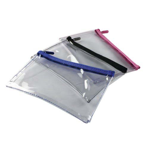 PENCIL CASE - TFS PENCIL CASE X-LARGE - TRANSPARENT