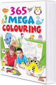 365 MEGA COLOURING BOOK