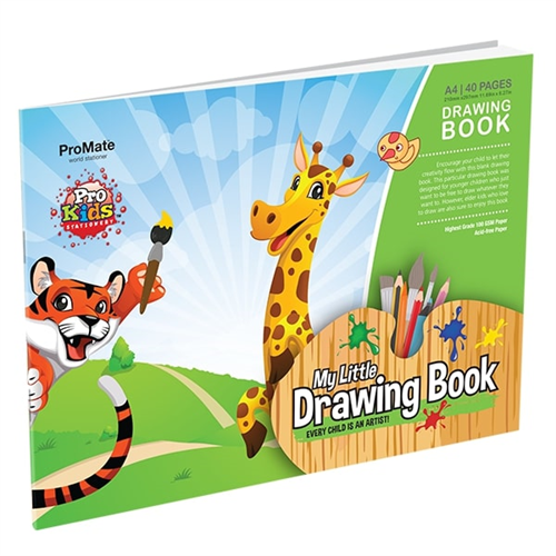 DRAWING BOOK - 40PGS A4 PRO