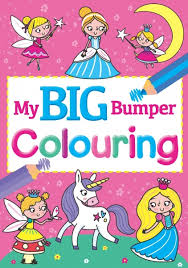 MY BIG BUMPER COLOURING (PINK)