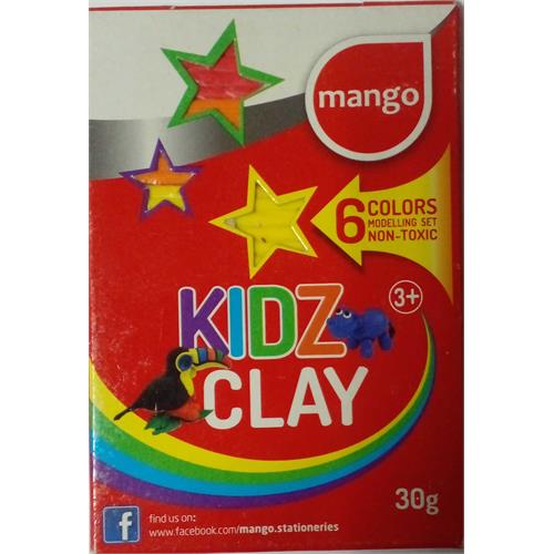 MANGO - PLASTIC CLAY 6 COLOR - SMALL