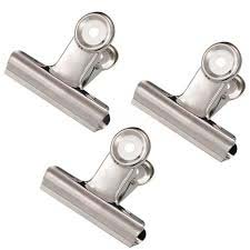 CLIPS - BULDOG CLIP 1 INCH (STEEL)