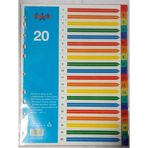 DIVIDER - COLOUR 1-20